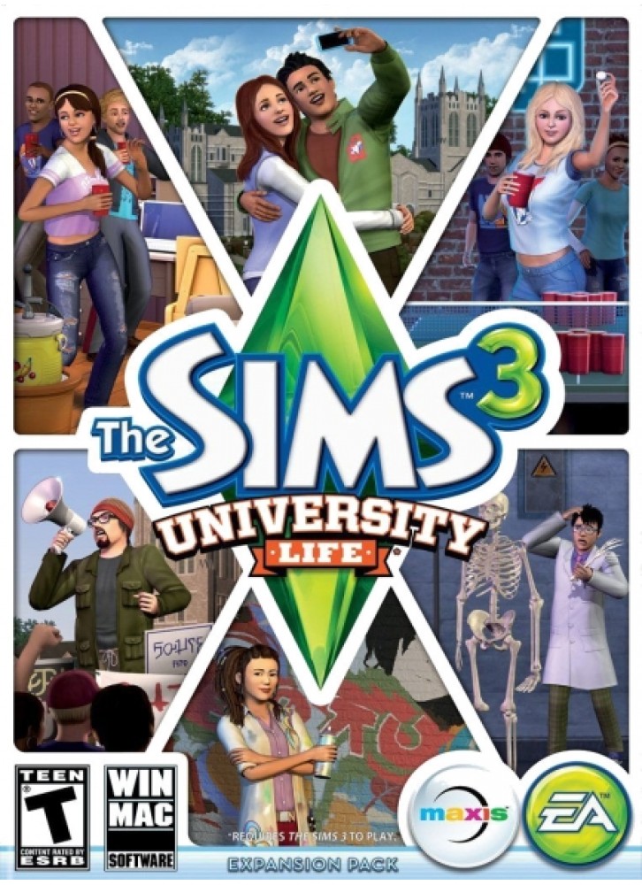 Sims 3 University Life Mac Download
